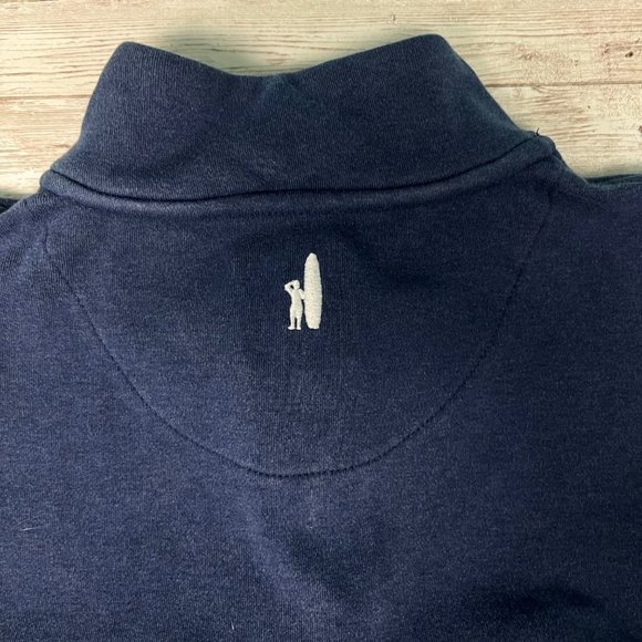johnnie-O SMALL Mens 1/4 Zip Sully 100% Cotton Thompson Flanagan Sweatshirt - Picture 7 of 10